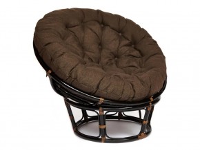 Кресло Papasan 23/01 W с подушкой Antique brown, ткань Коричневый в Муравленко - muravlenko.магазин96.com | фото