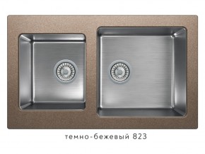 Мойка комбинированная Tolero twist TTS-840 Темно-бежевый 823 в Муравленко - muravlenko.магазин96.com | фото